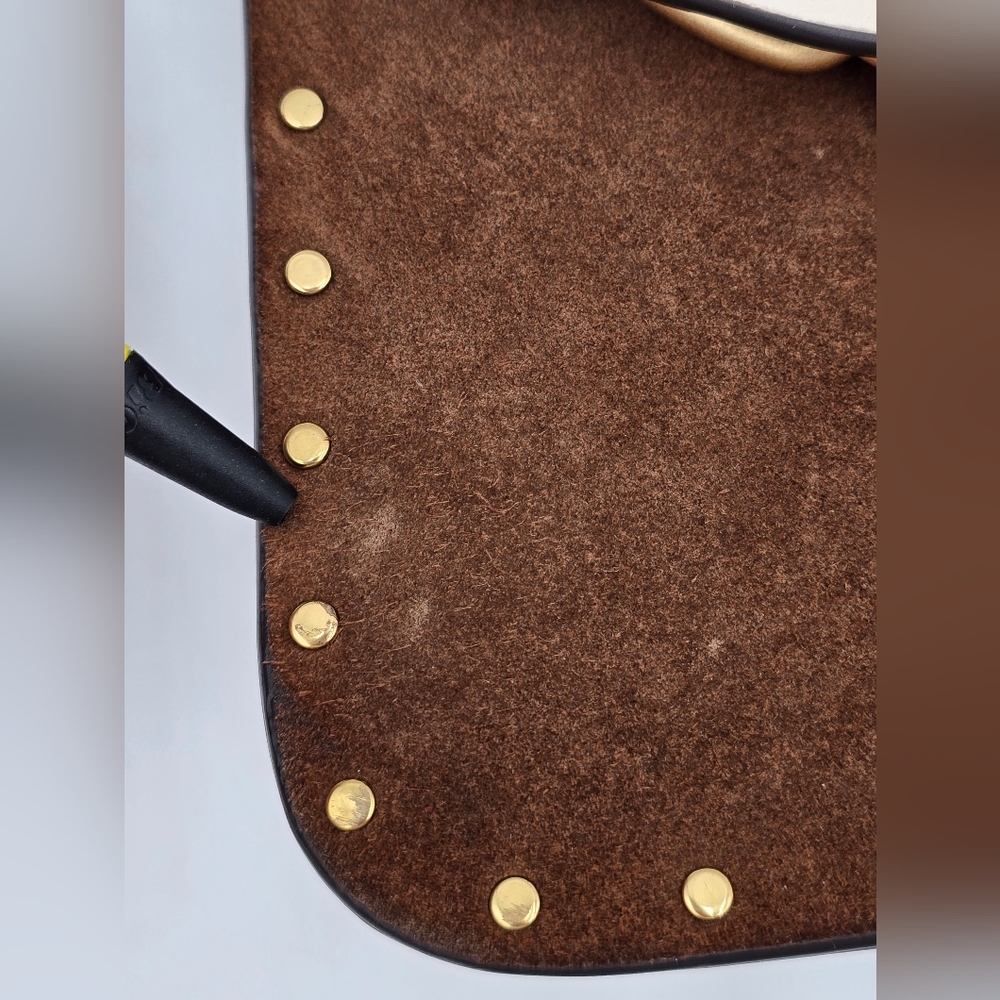 💥NWOT💥 Coach Beat Shoulder Bag In Colorblock With Rivets Leather Crossbody - Picture 16 of 16